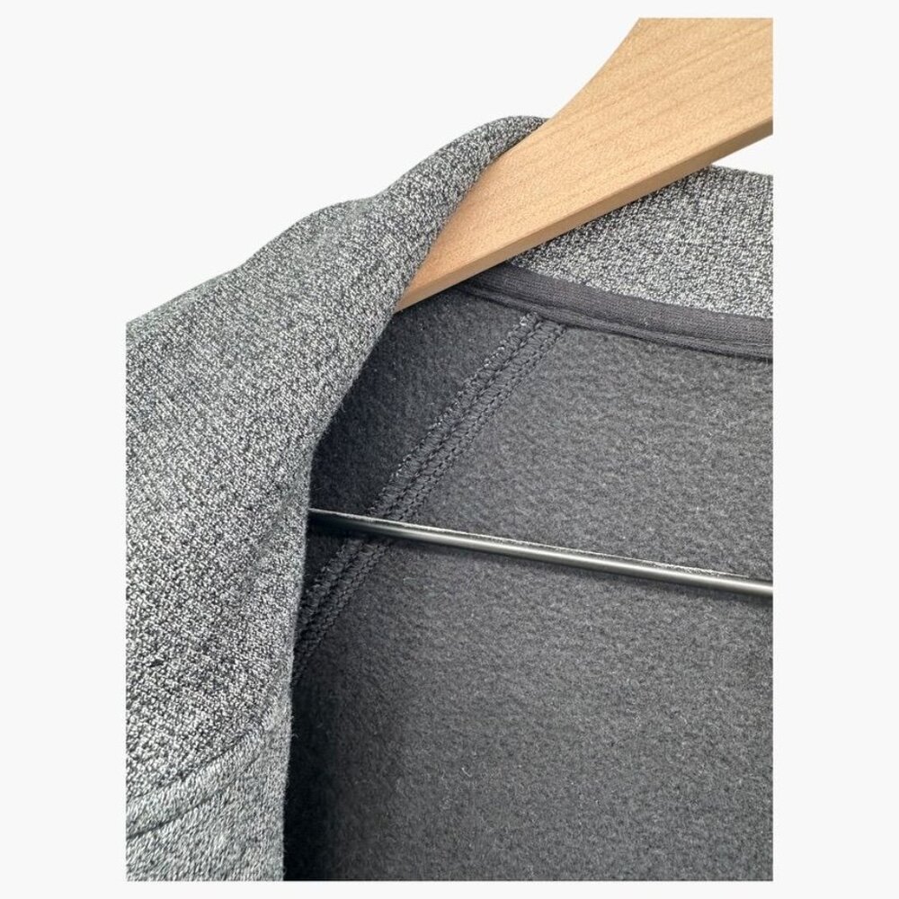 Lululemon Define Heathered Gray Asymmetrical Zip … - image 6